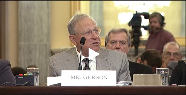 Philip Gerson Cruise Ship Congressional Testimony